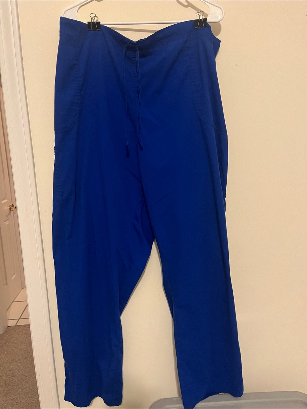 Women’s Blue Drawstring scrub Pants